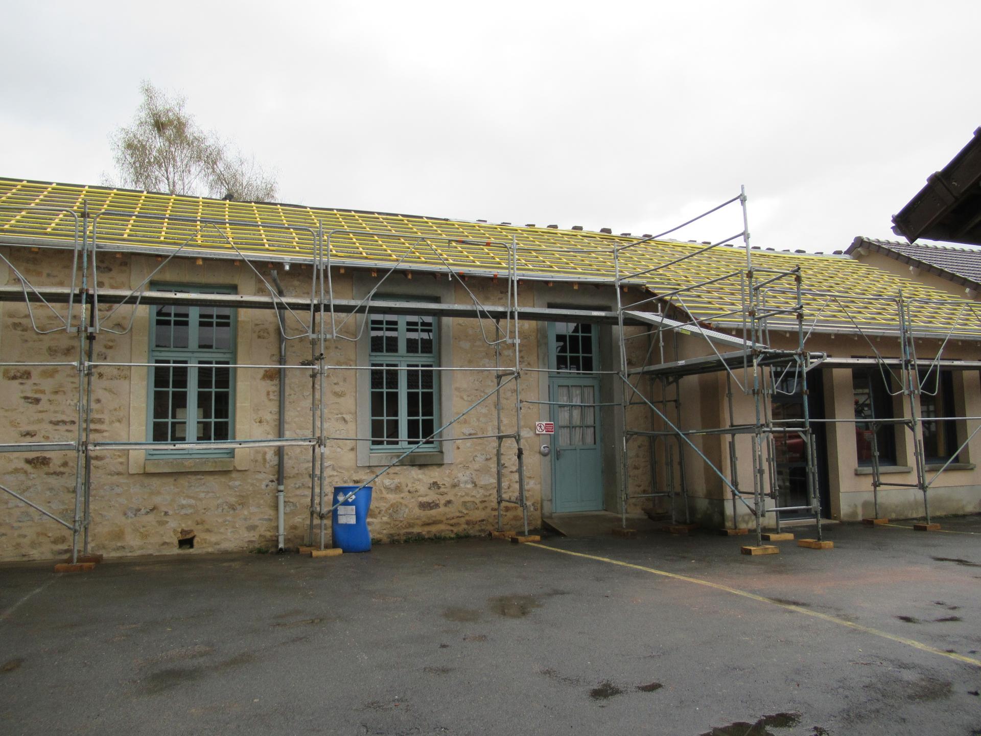 8) avril 2018 - extérieur côté école